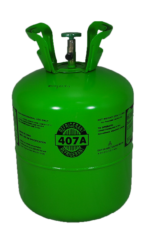 R-407A Kältemittel 11,3 kg Flasche