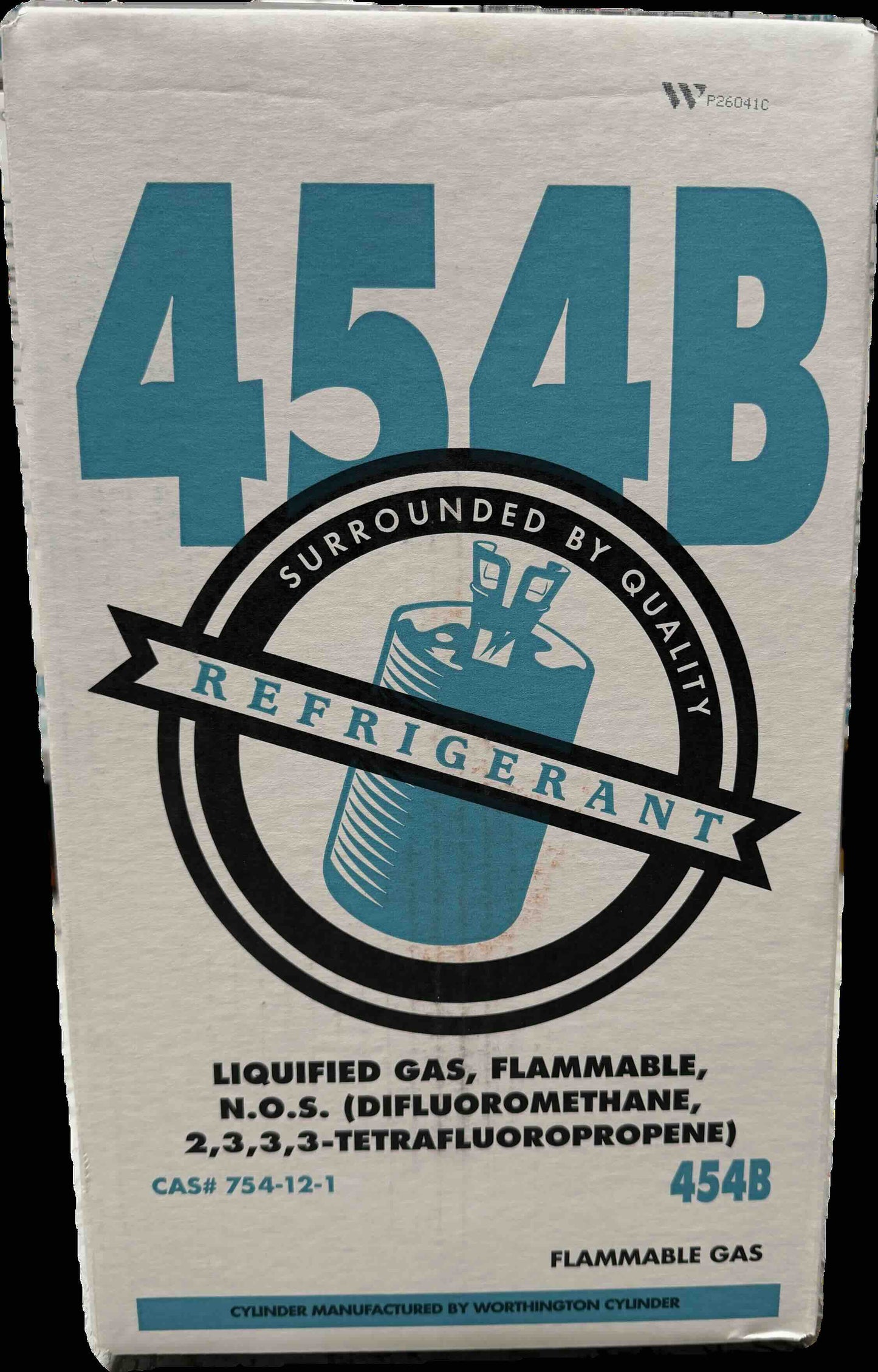 R-454B Kältemittel 9,1 kg Flasche